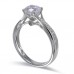 14K White Gold Diamond Ring Mounting