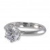 14K White Gold Diamond Ring Mounting