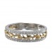 14K Yellow & White Gold Diamond Ring