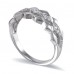 14K White Gold Diamond Ring