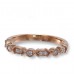 14K Rose Gold Diamond Ring