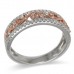 14K Rose & White Gold Diamond Ring