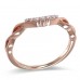 14K Rose Gold Diamond Ring