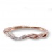 14K Rose Gold Diamond Ring