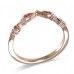 14K Rose Gold Diamond Ring