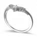 14K White Gold Diamond Ring